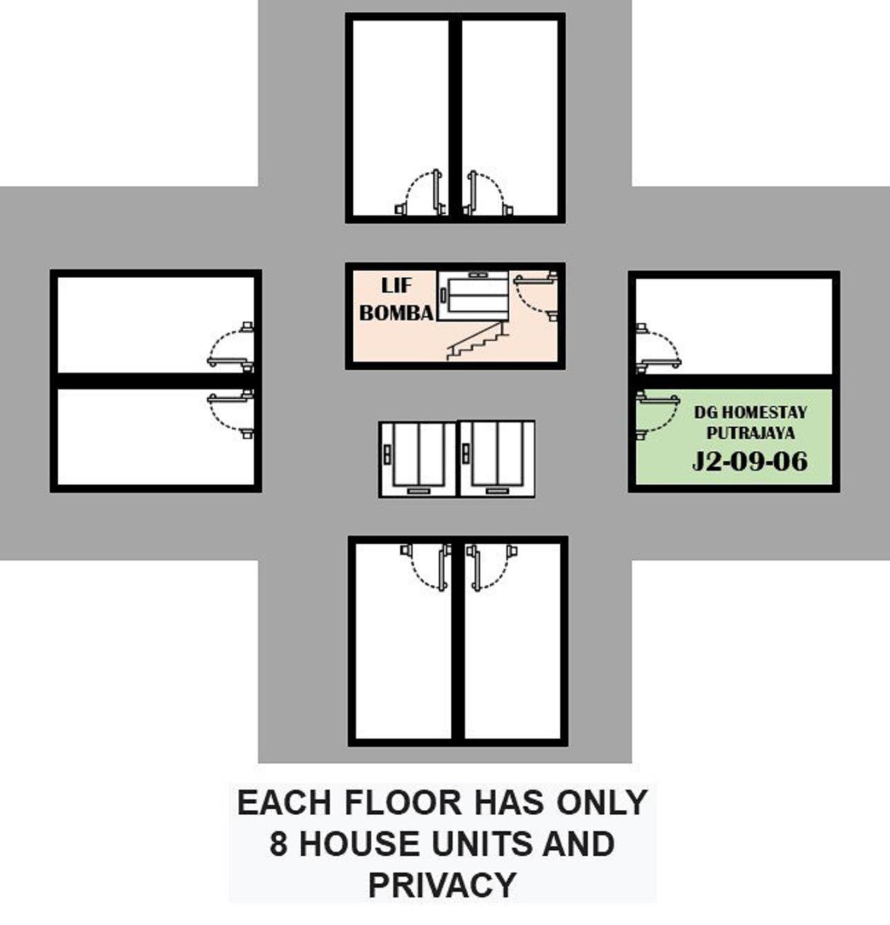 Dg Homestaymuslim Putrajaya - Near Alamanda Экстерьер фото